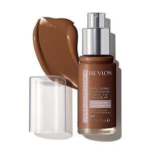 3/$15 🌸 Revlon Illuminance Skin Caring Foundation Squalane Hyaluronic Acid 517
